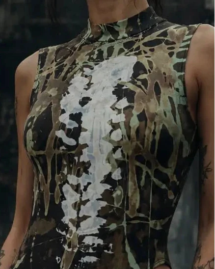 BAD • Bodysuit • Print • 1 • Size M