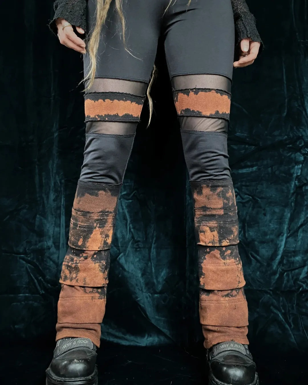Leggings Tie Dye mit Bootcut
