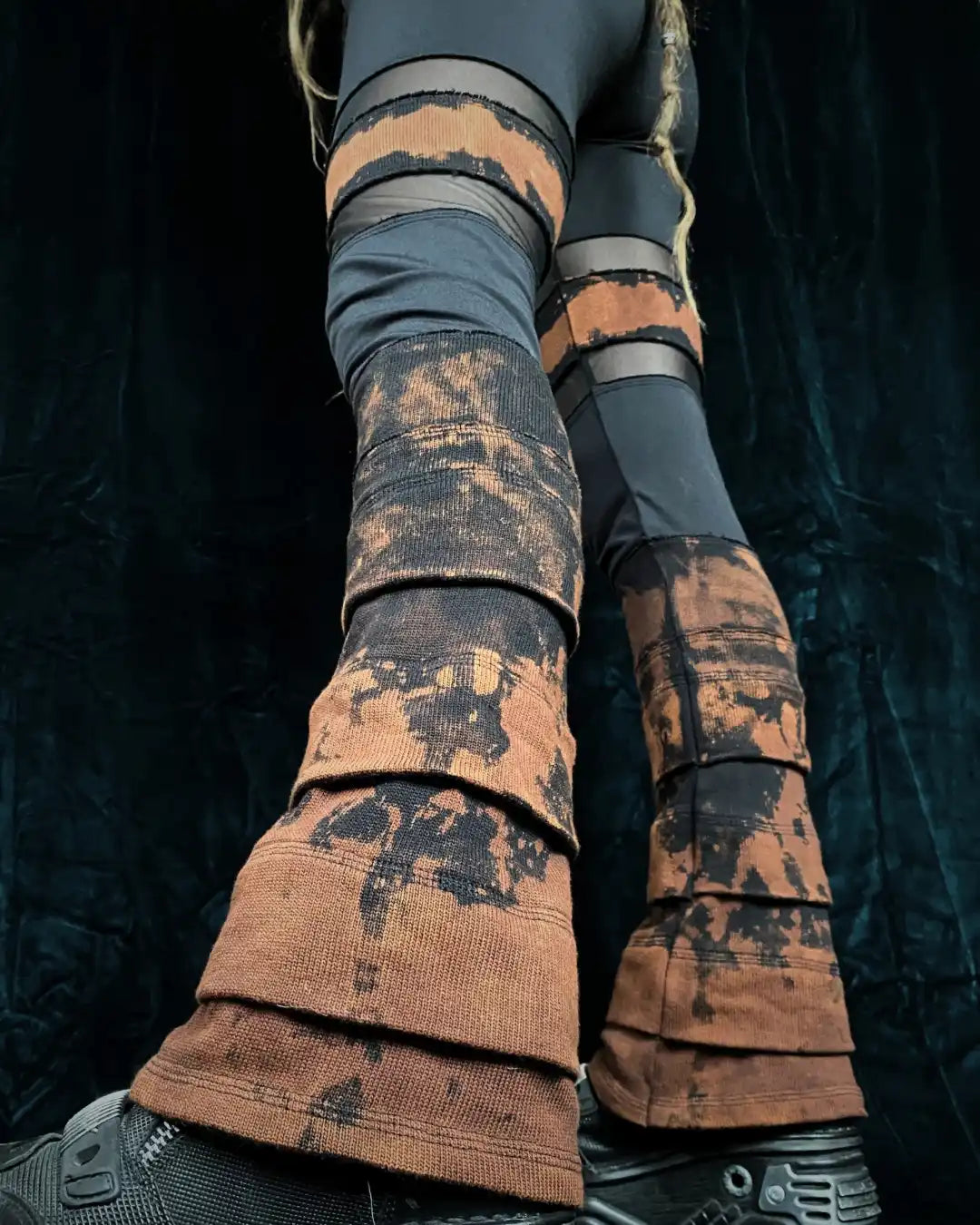 Leggings Tie Dye mit Bootcut