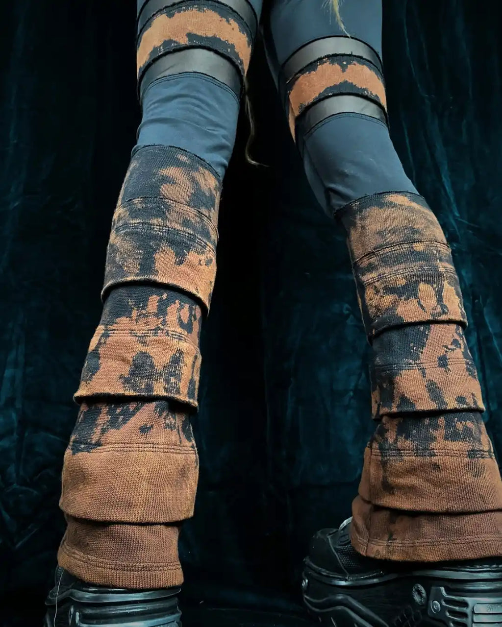 Leggings Tie Dye mit Bootcut