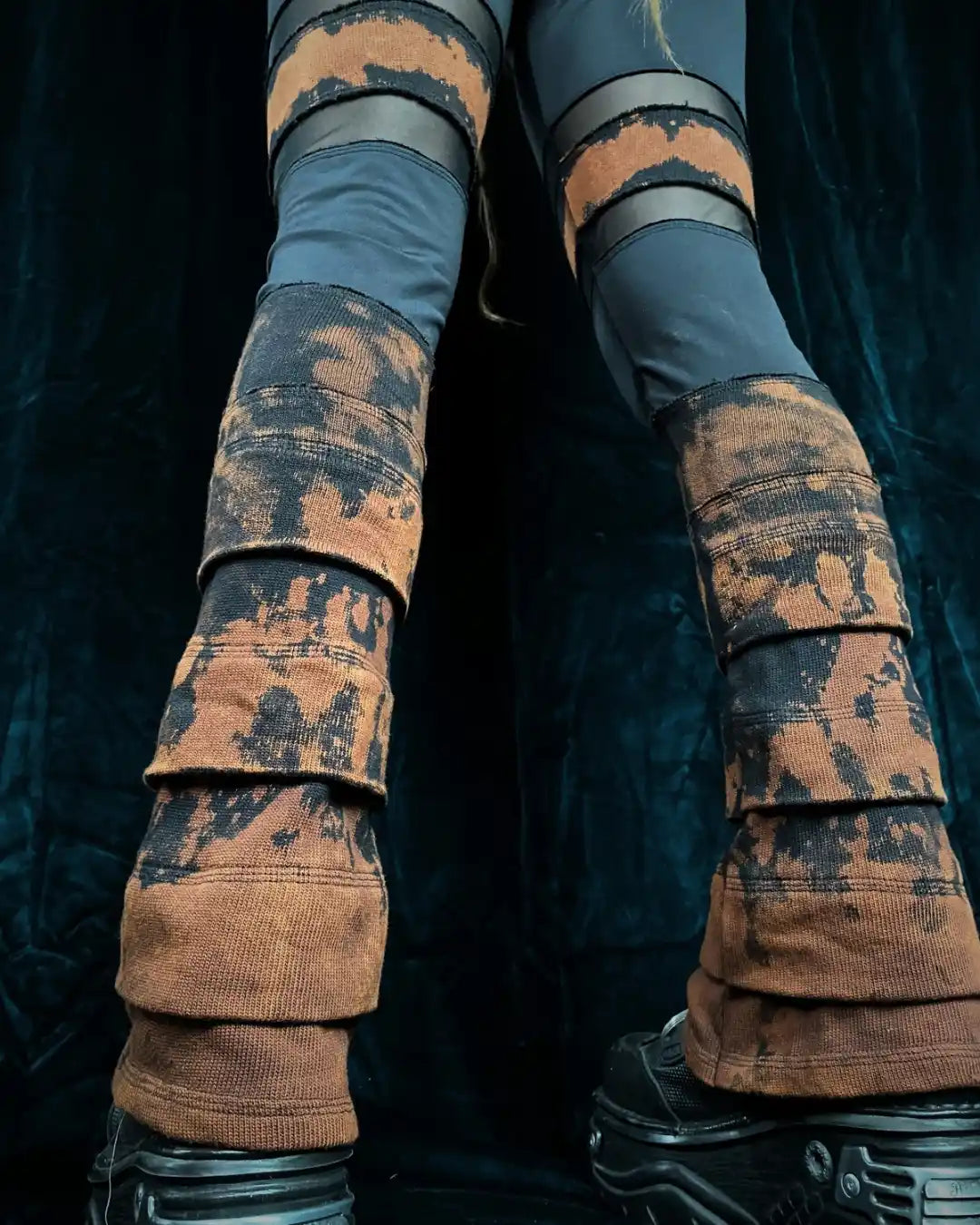 Leggings Tie Dye mit Bootcut