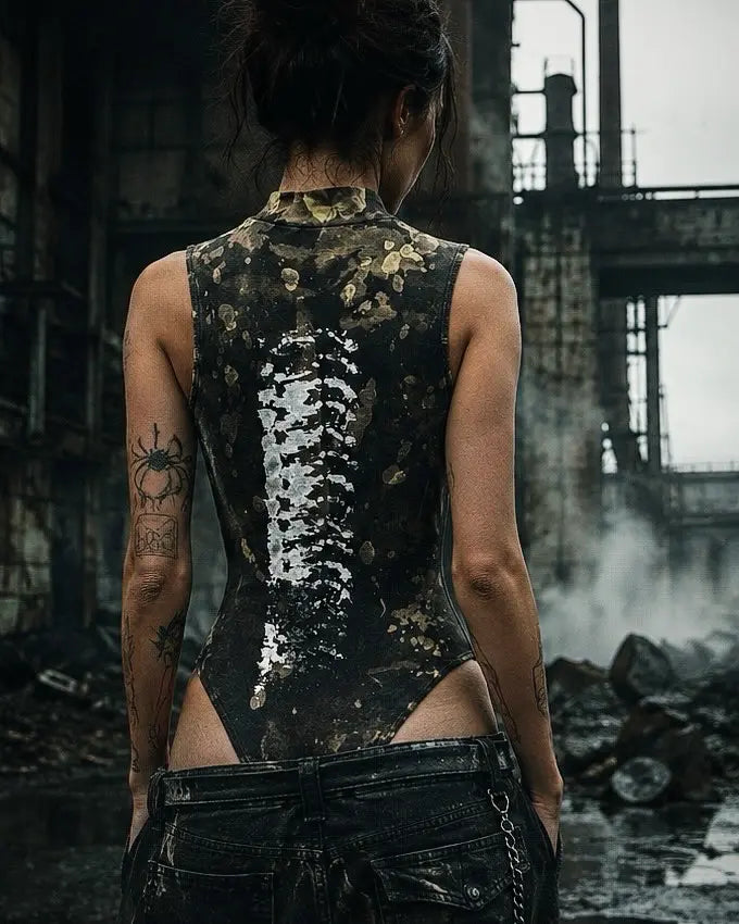 BAD • Bodysuit • Print • 2 • Size M