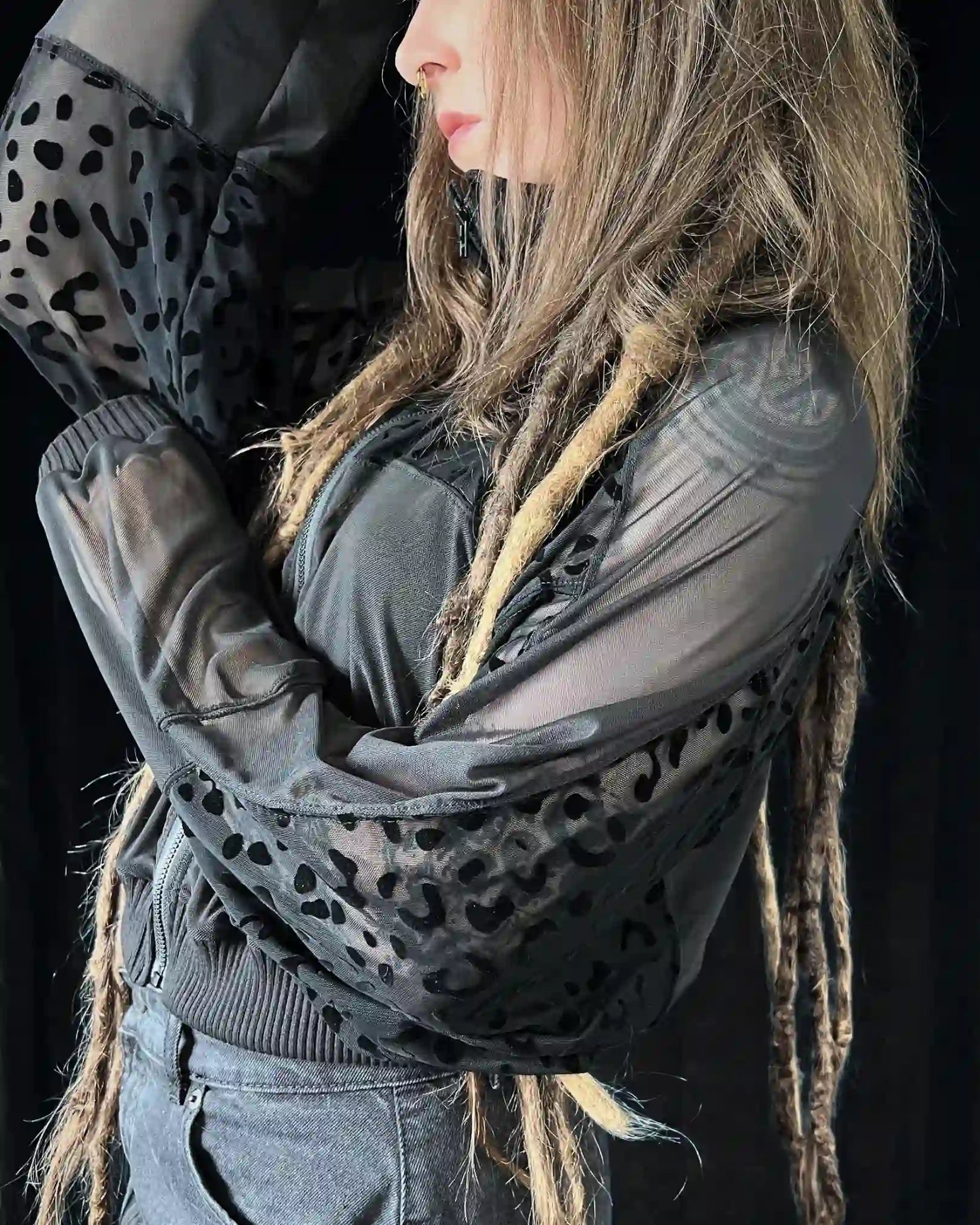 Leichte Bomberjacke MESH ONLY