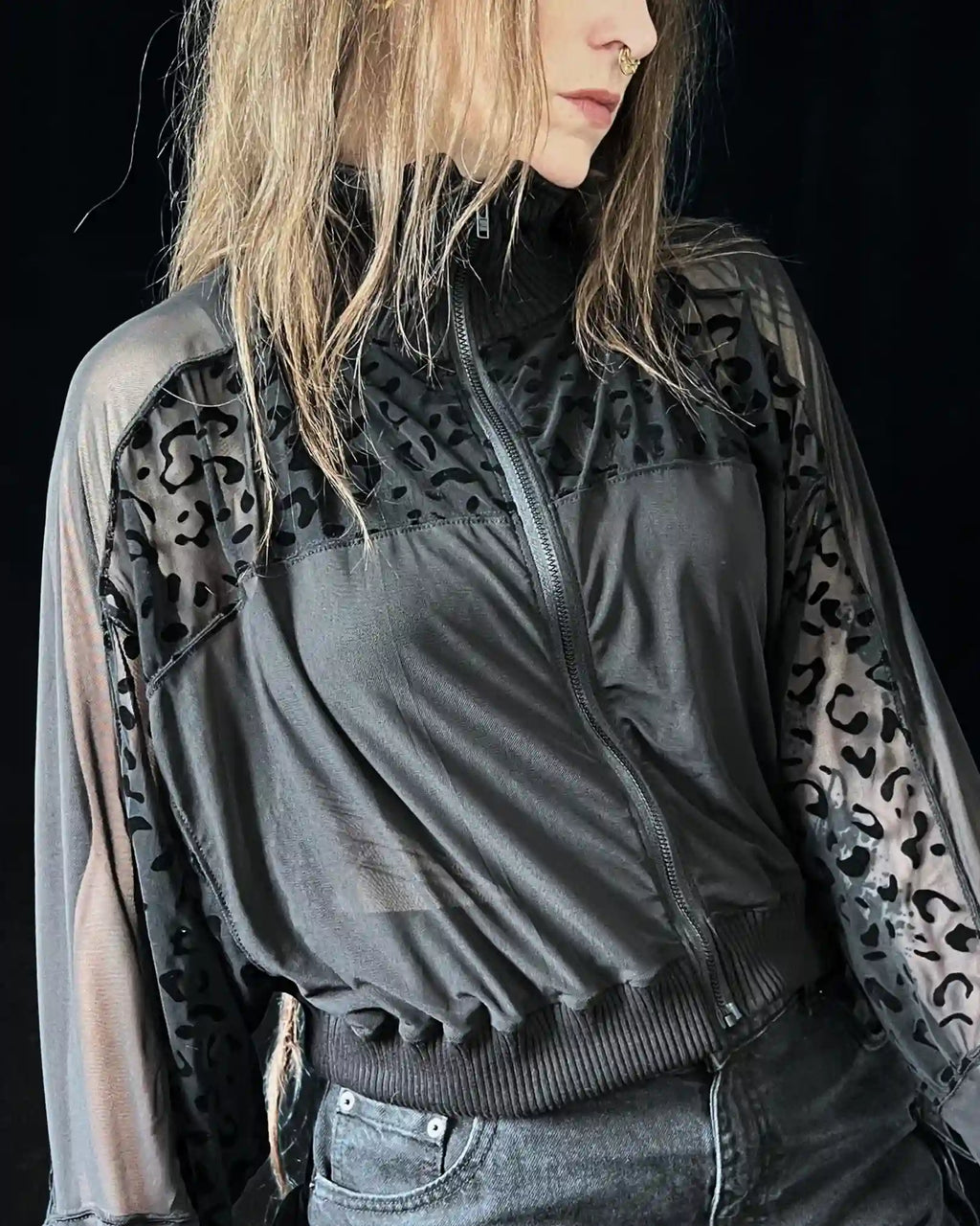 Leichte Bomberjacke MESH ONLY