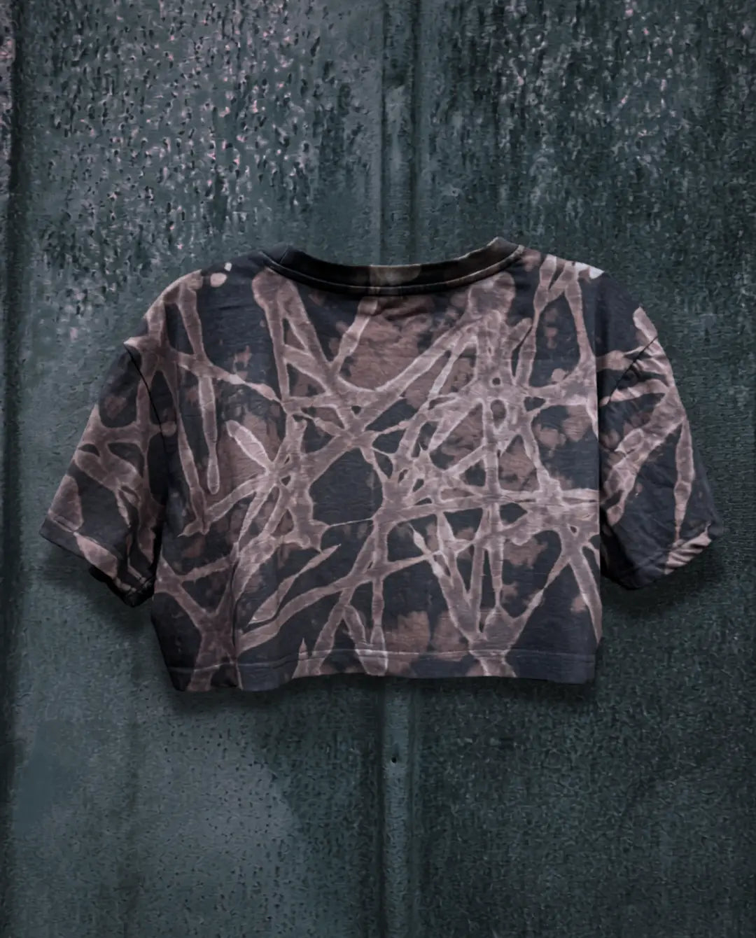 BAD Brown • Crop Top • Pirata Kitty • S oversized