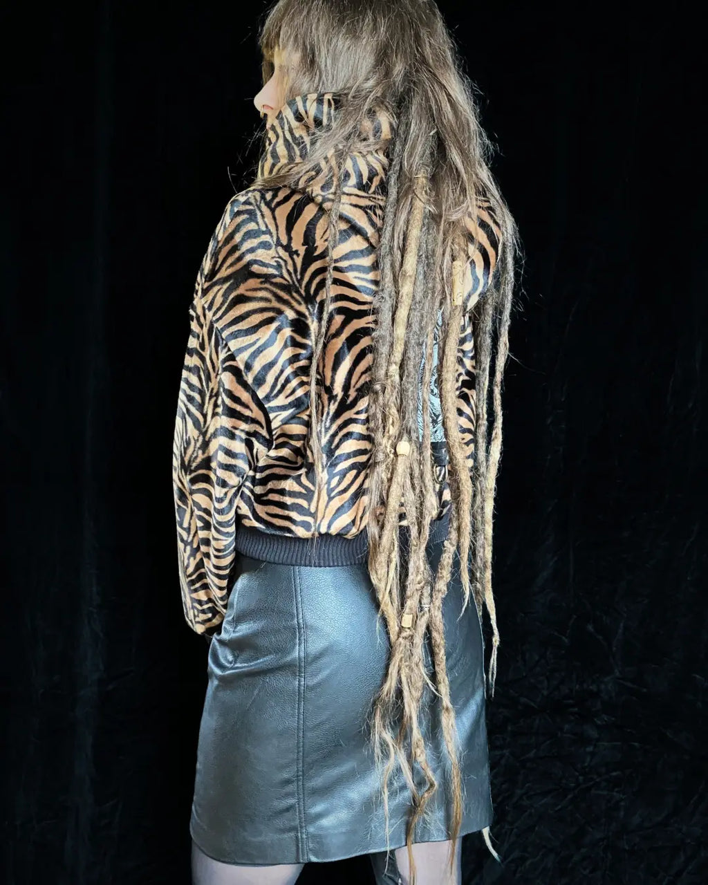 Felljacke Tiger All-seeing eye