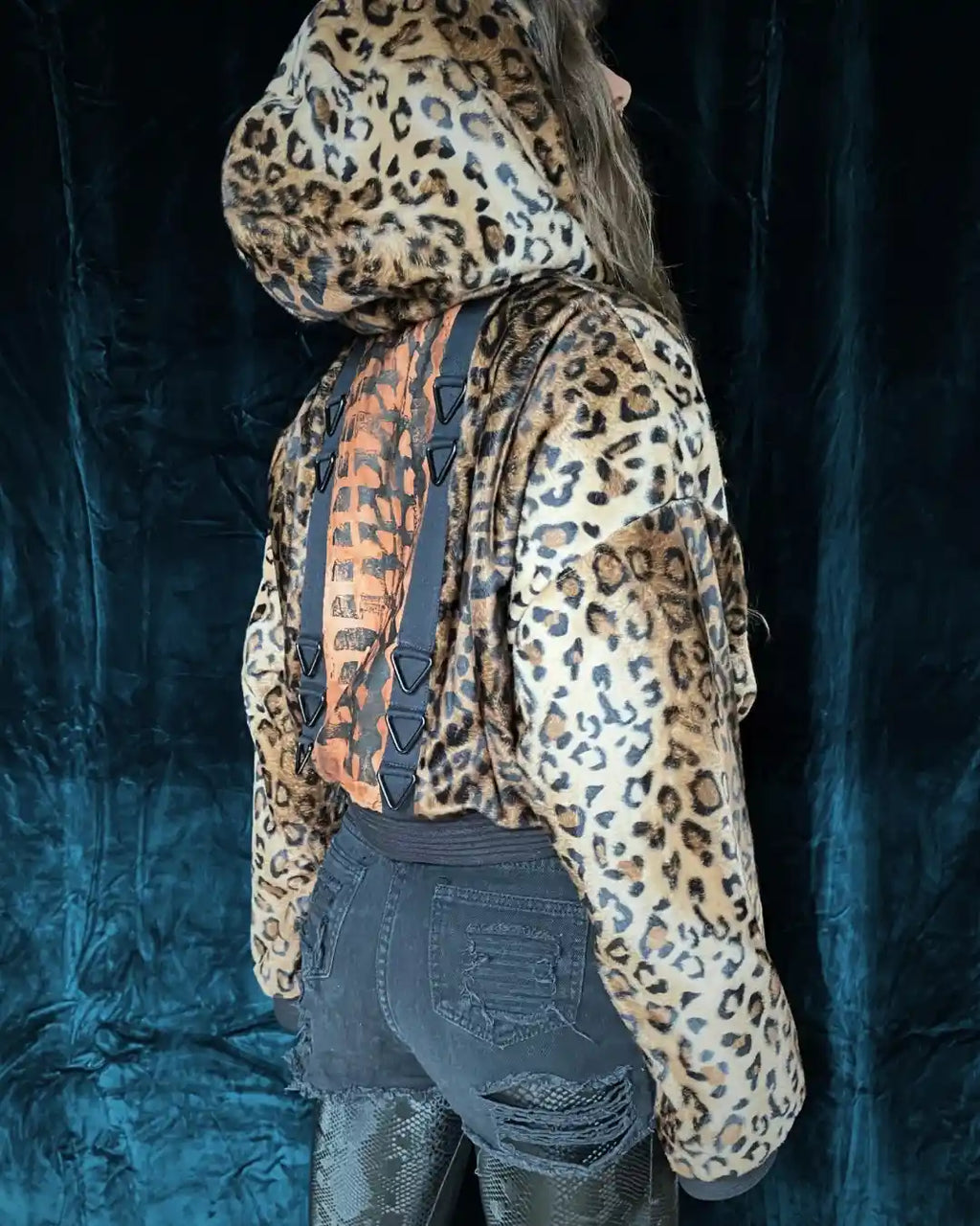 Felljacke Leo braun