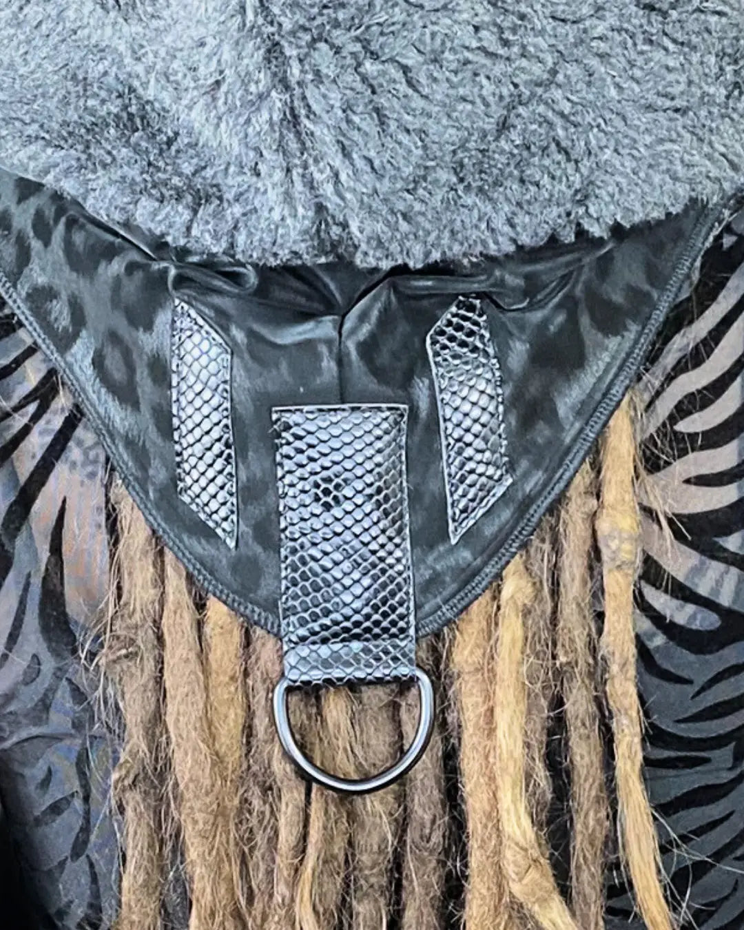 Hooded Cowl Balaclava - Leo BLACK