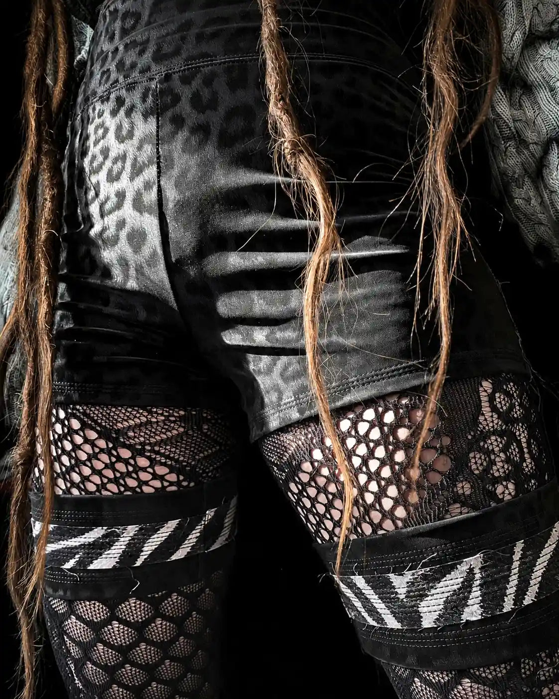 Hotpants with Straps ZEBRA