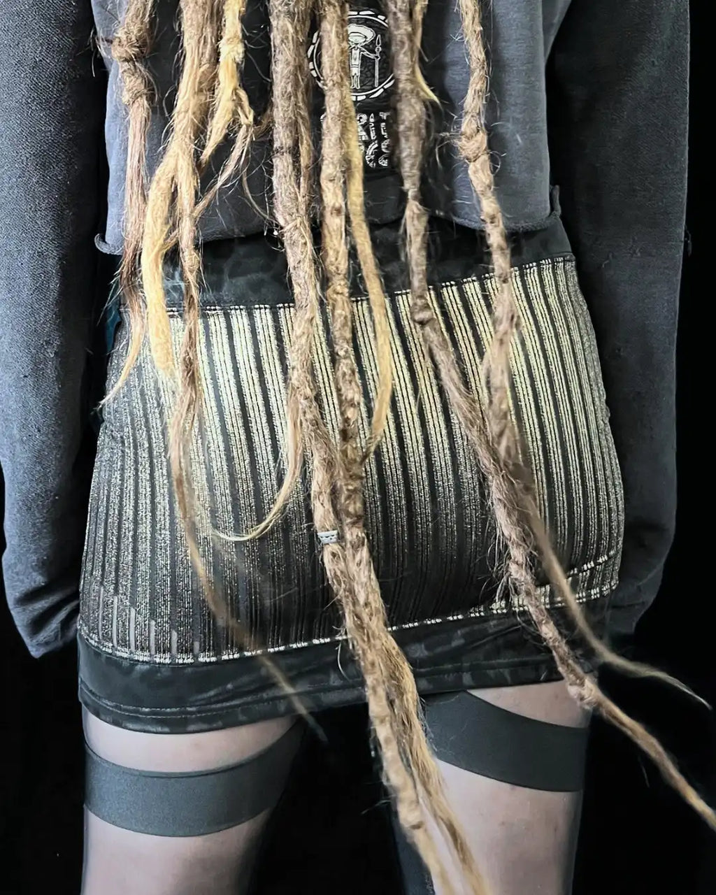 Mini skirt gold S