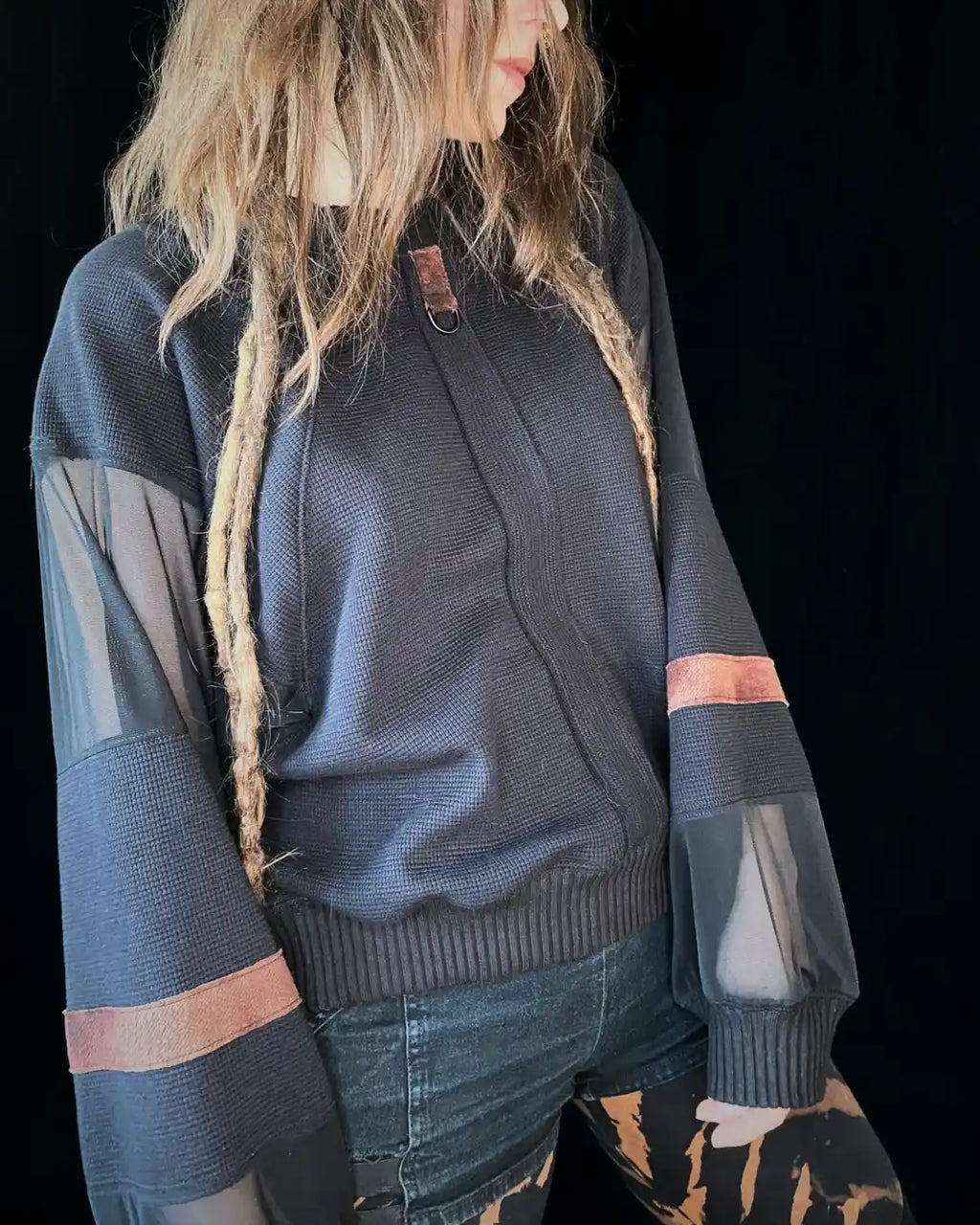 Oversize Sweater Mesh