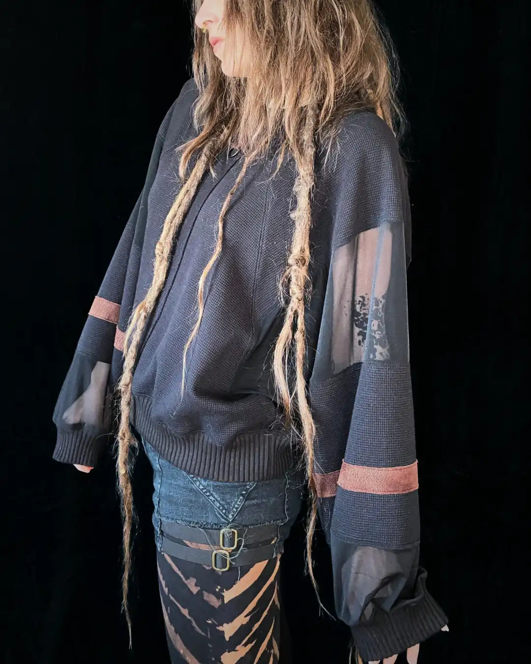 Oversize Sweater Mesh