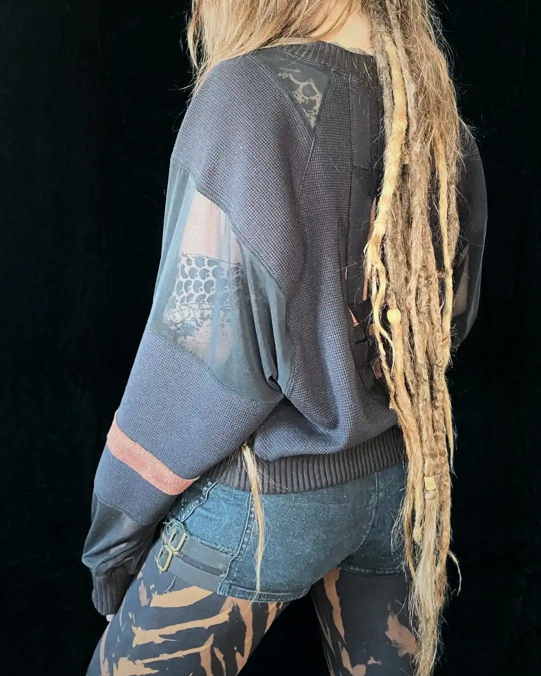 Oversize Sweater Mesh