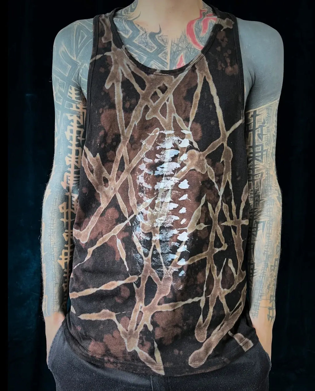 Tank Top Brown BAD 10 • Size L