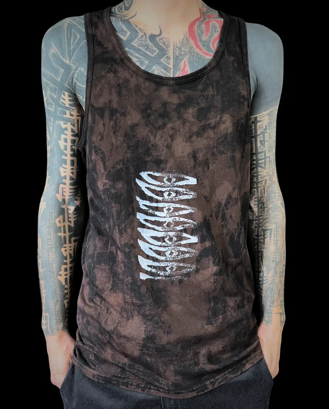 Tank Top Brown BAD 7 • Size XL