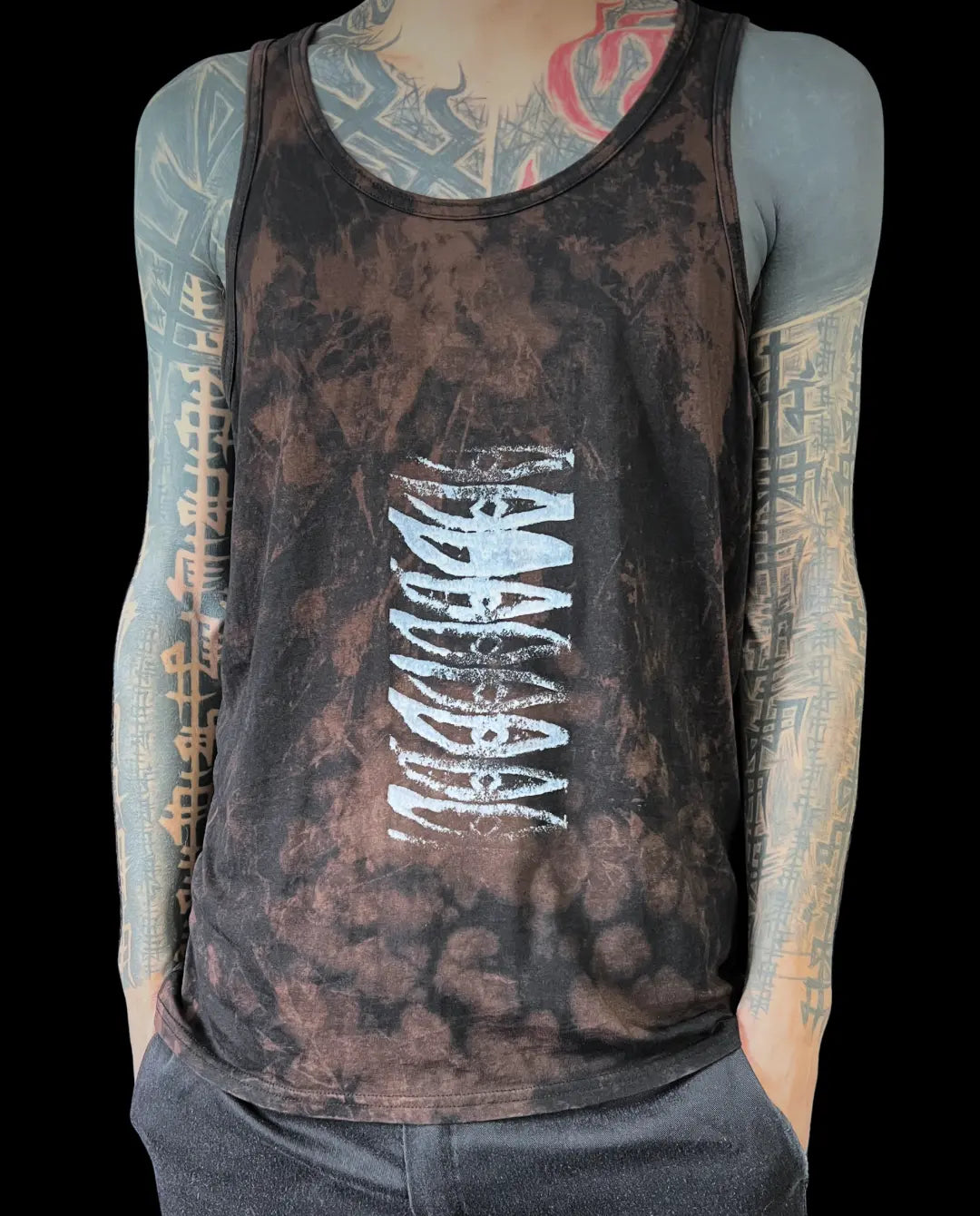 Tank Top Brown BAD 11 • Size L