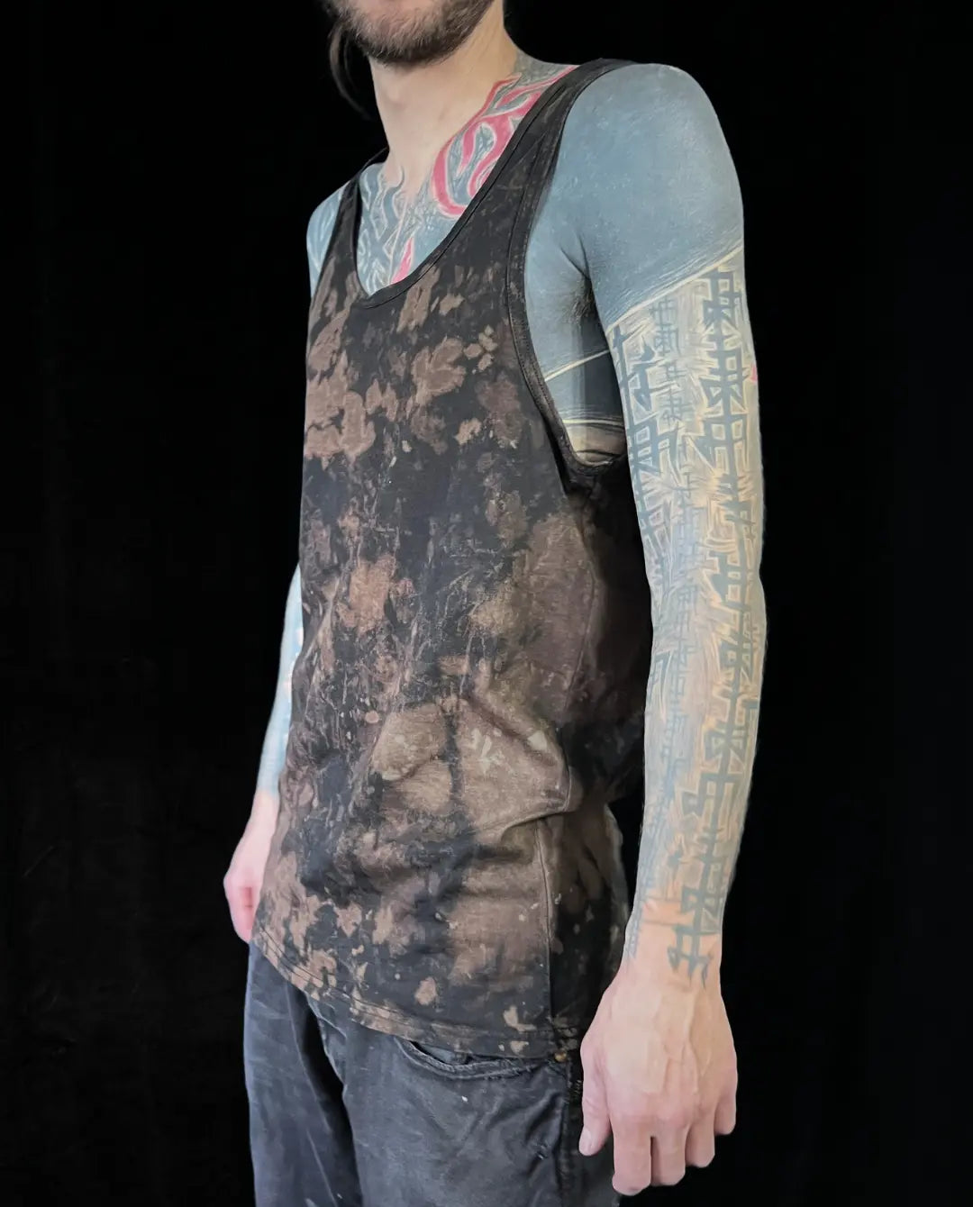 Tank Top Brown BAD 4 • Size XL