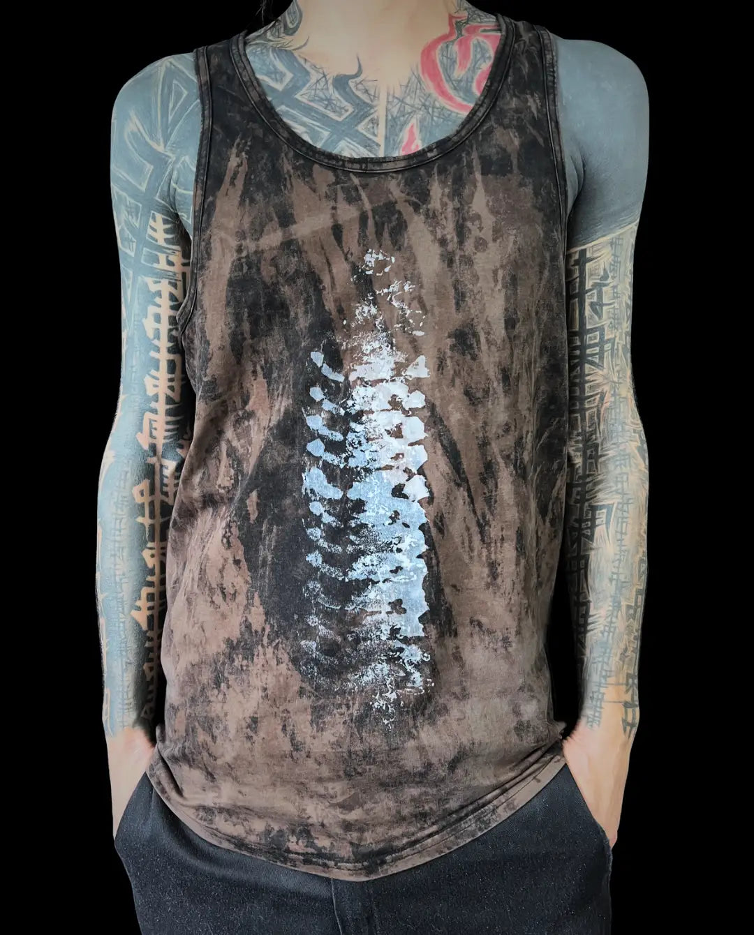 Tank Top Brown BAD 12 • Size XL
