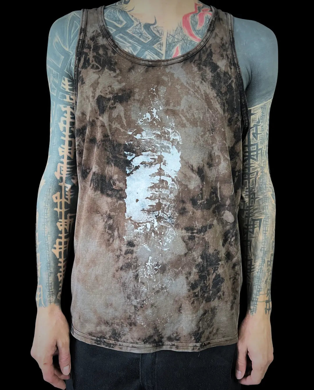Tank Top Brown BAD 8 • Size L