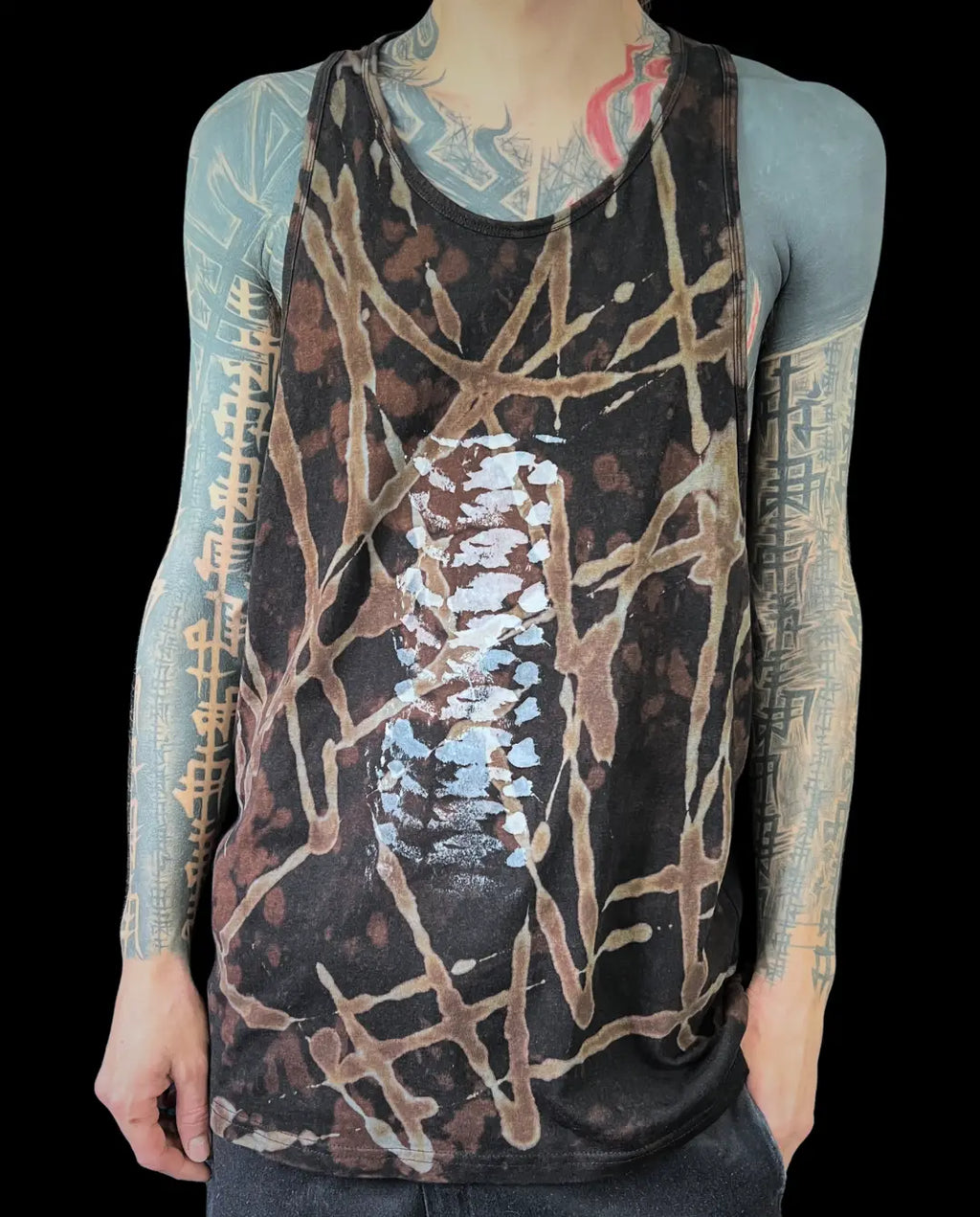 Tank Top Brown BAD 5 • Size XL