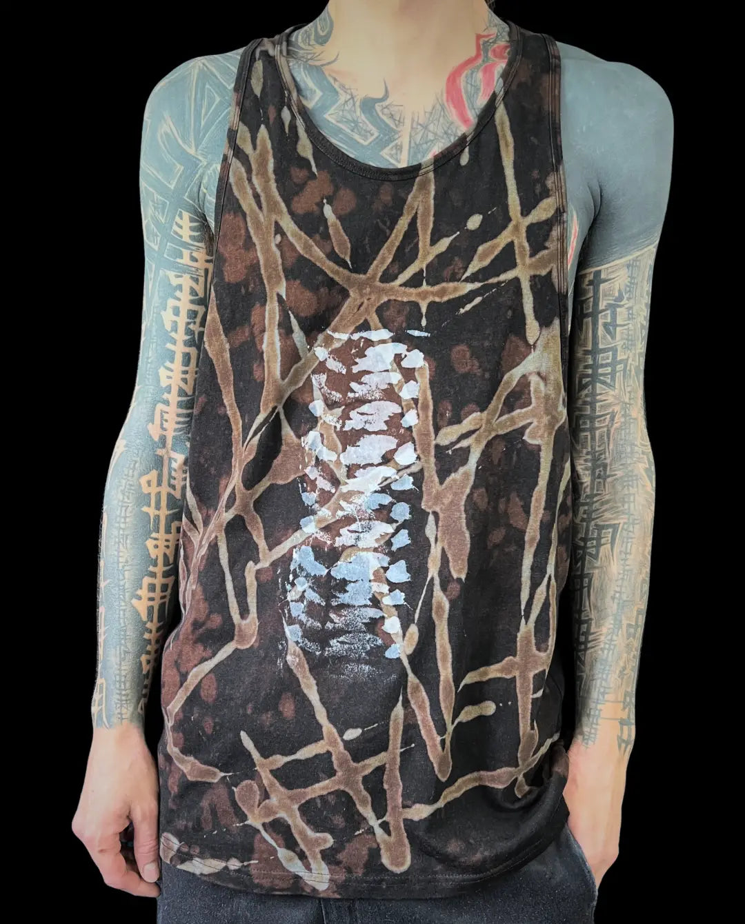 Tank Top Brown BAD 5 • Size XL