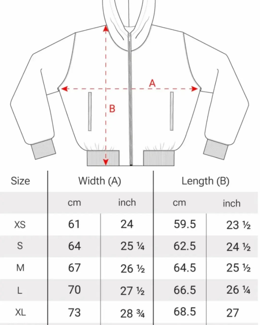 Bomber Zip-Hoodie Jacket DOUBLE WOLF