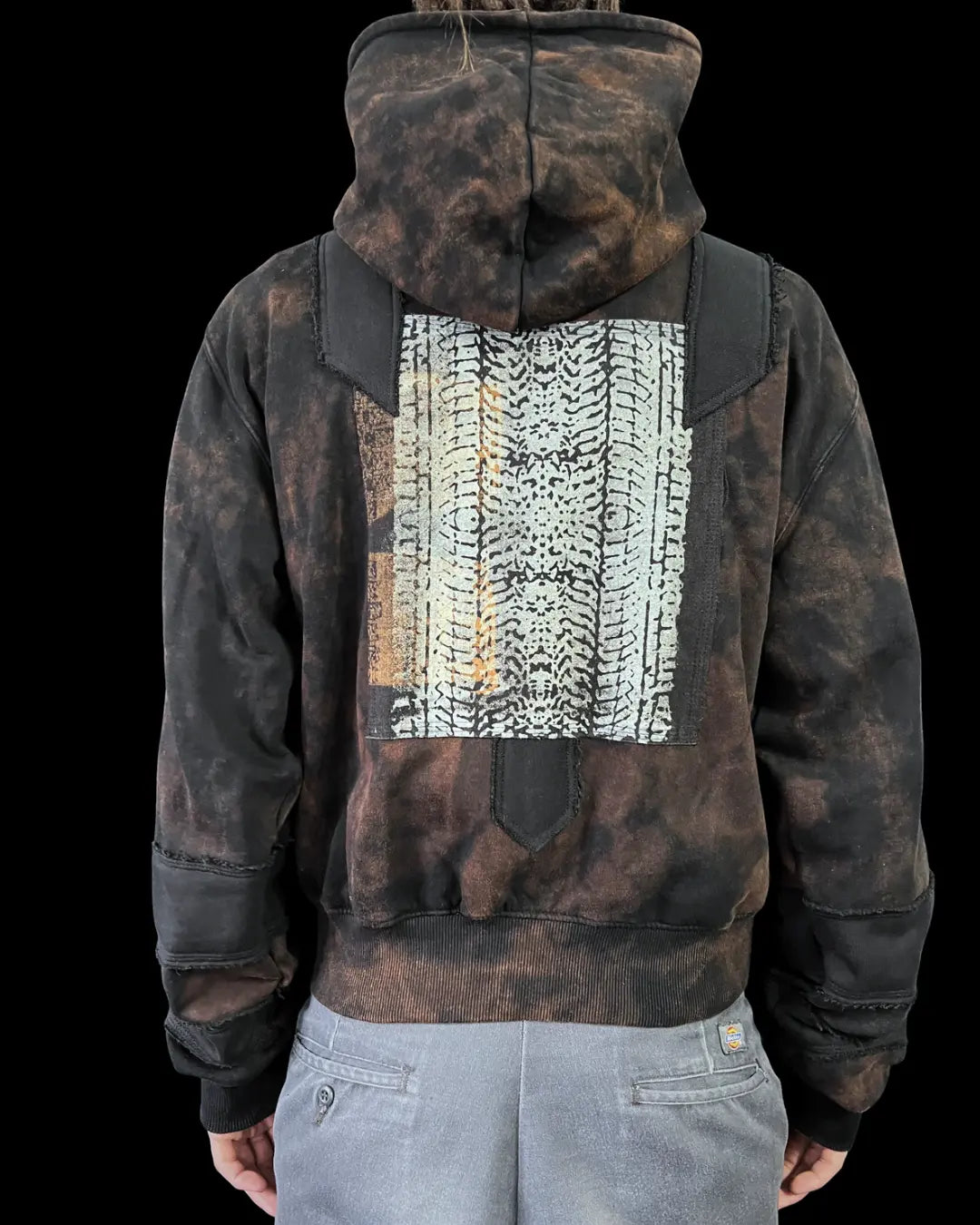 Bomber Zip-Hoodie Jacket PATTERN Size M
