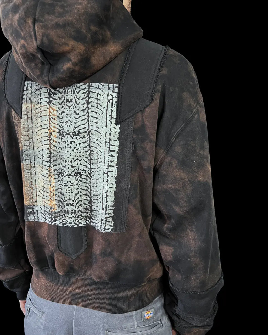 Bomber Zip-Hoodie Jacket PATTERN Size M