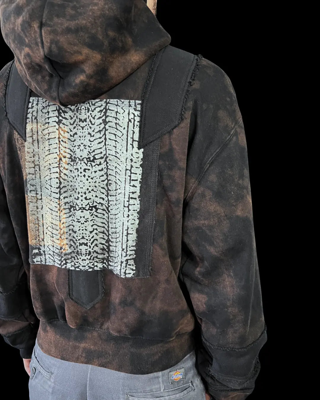 Bomber Zip-Hoodie Jacket PATTERN Size M