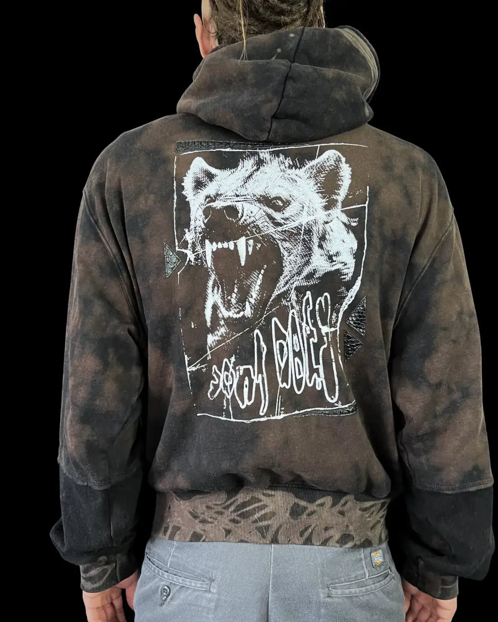 Bomber Zip-Hoodie Jacket DONT OBEY Size M