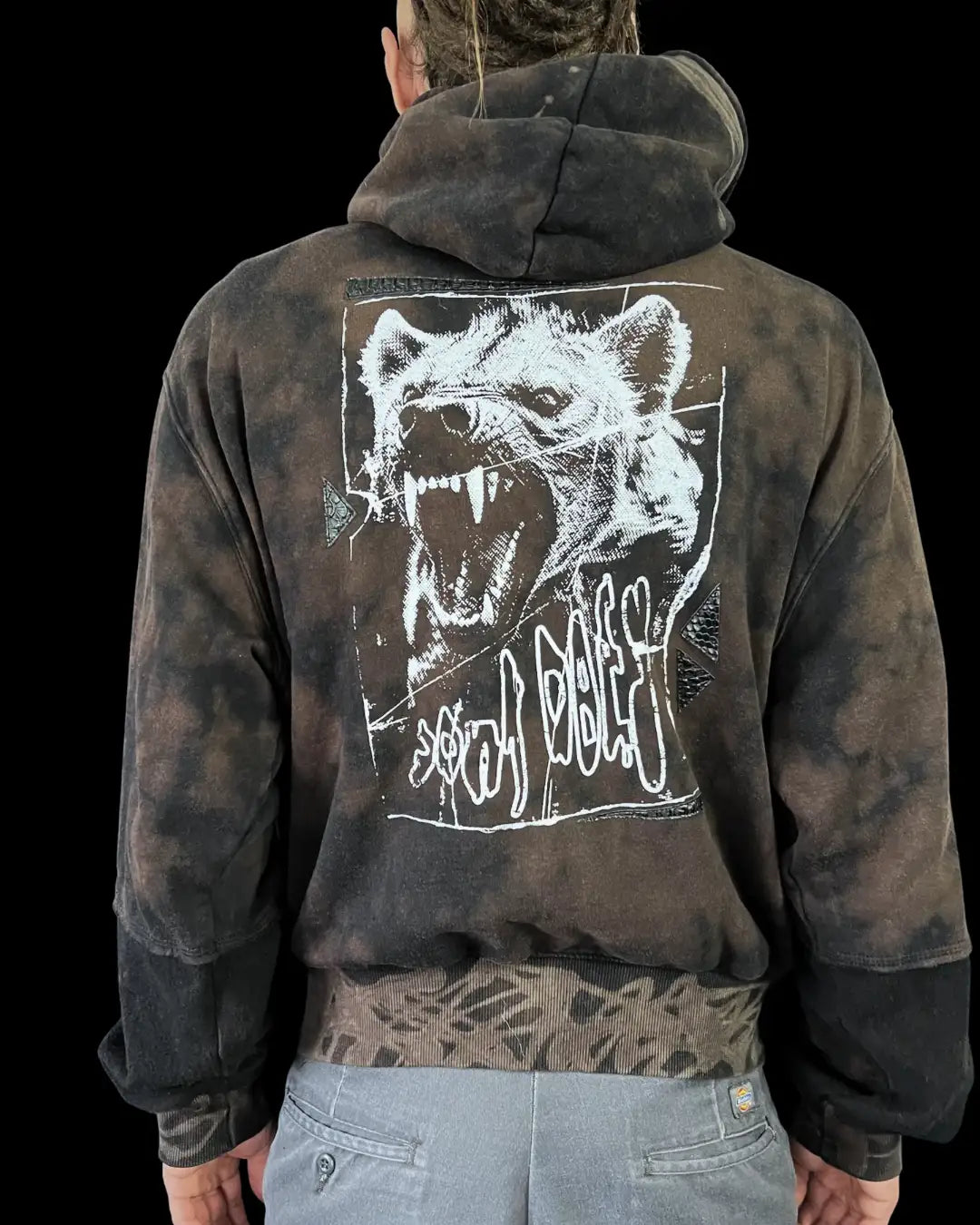 Bomber Zip-Hoodie Jacket DONT OBEY Size M