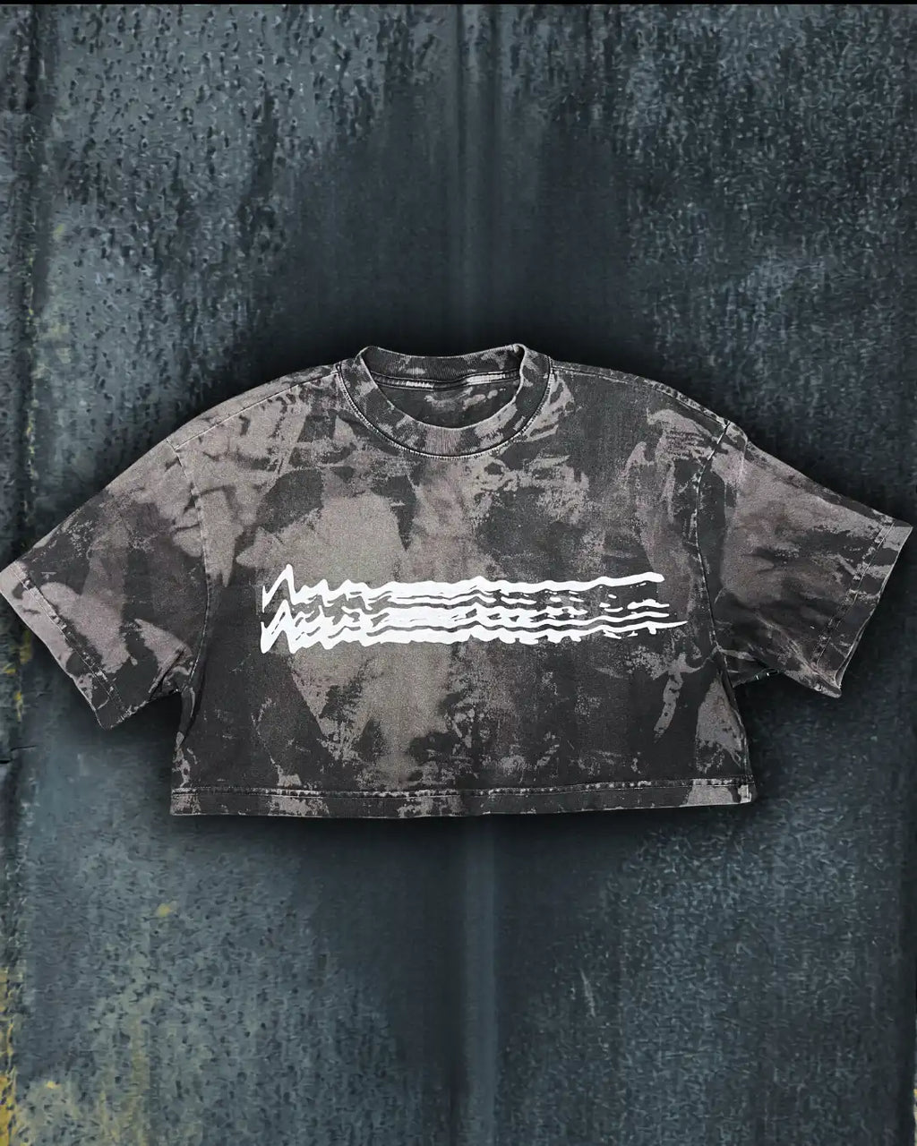 BAD • Crop Tee • Print • 14 • Size M