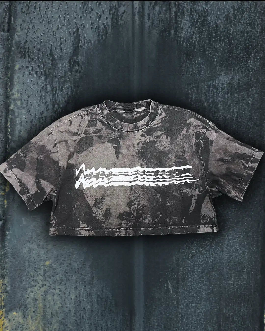BAD • Crop Tee • Print • 14 • Size M