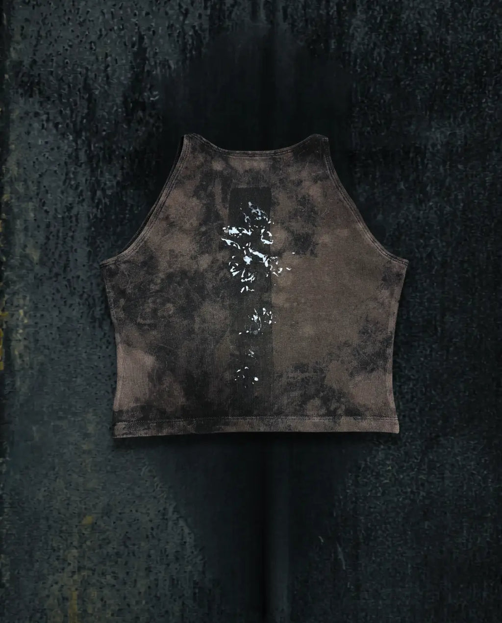 BAD Brown • Tight Crop Top • Pirata Kitty II • M