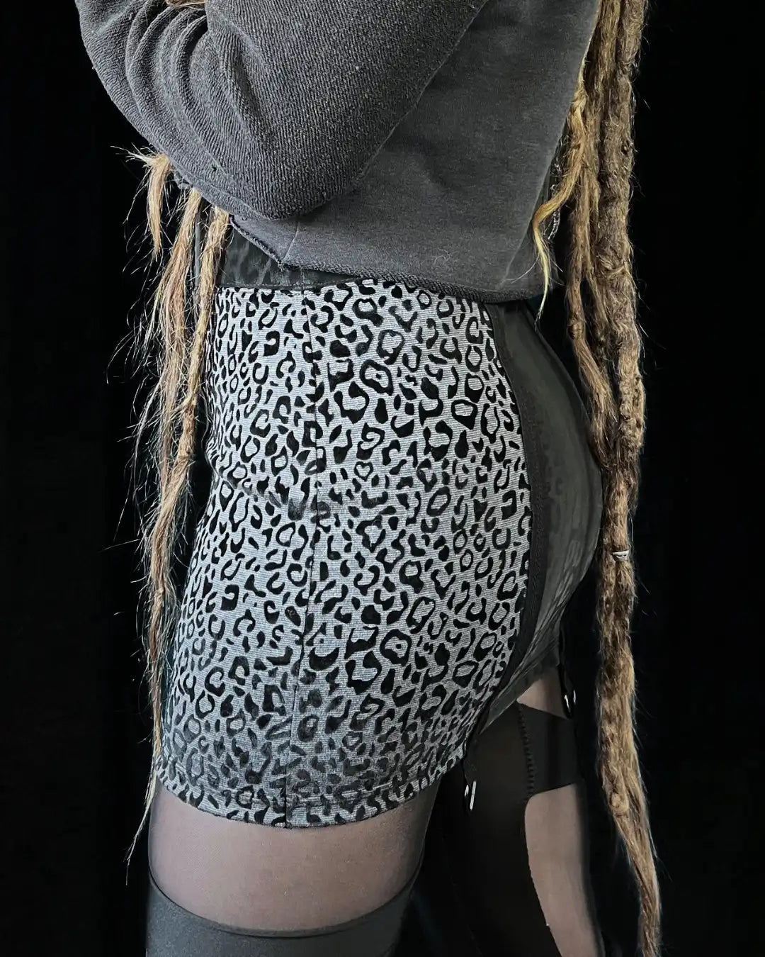 Miniskirt grey Leo Size M